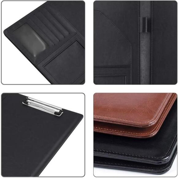 WAVEYU Business Portfolio Folder for Men Women, Padfolio Cover - Picture 6 of 7